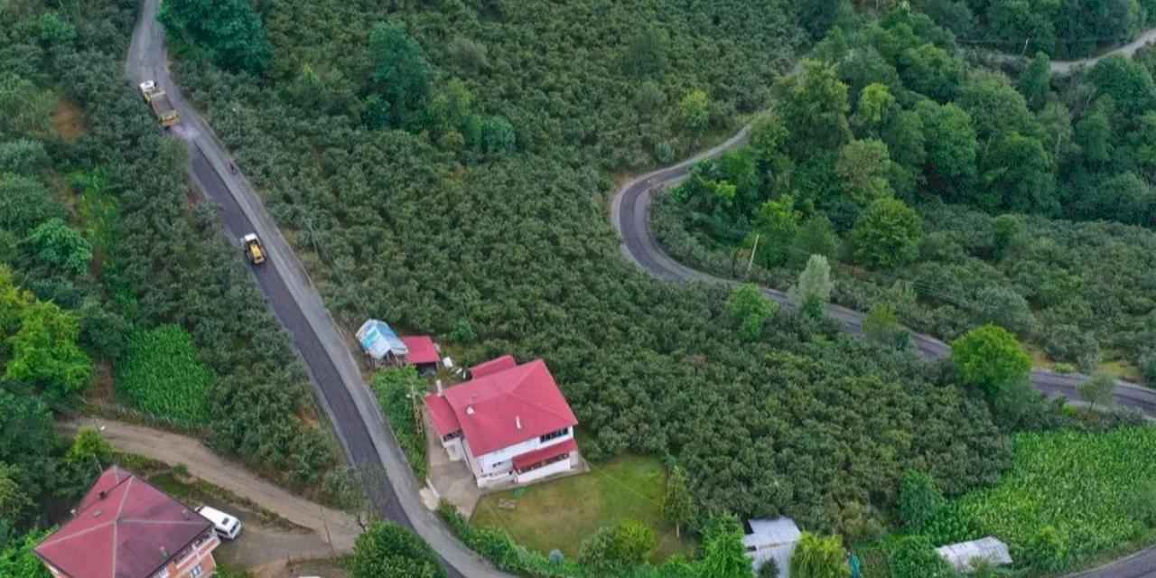 Ordu’da ulaşımda yeni dönem: Fatsa-Korgan bağlantı yolu asfaltlanıyor