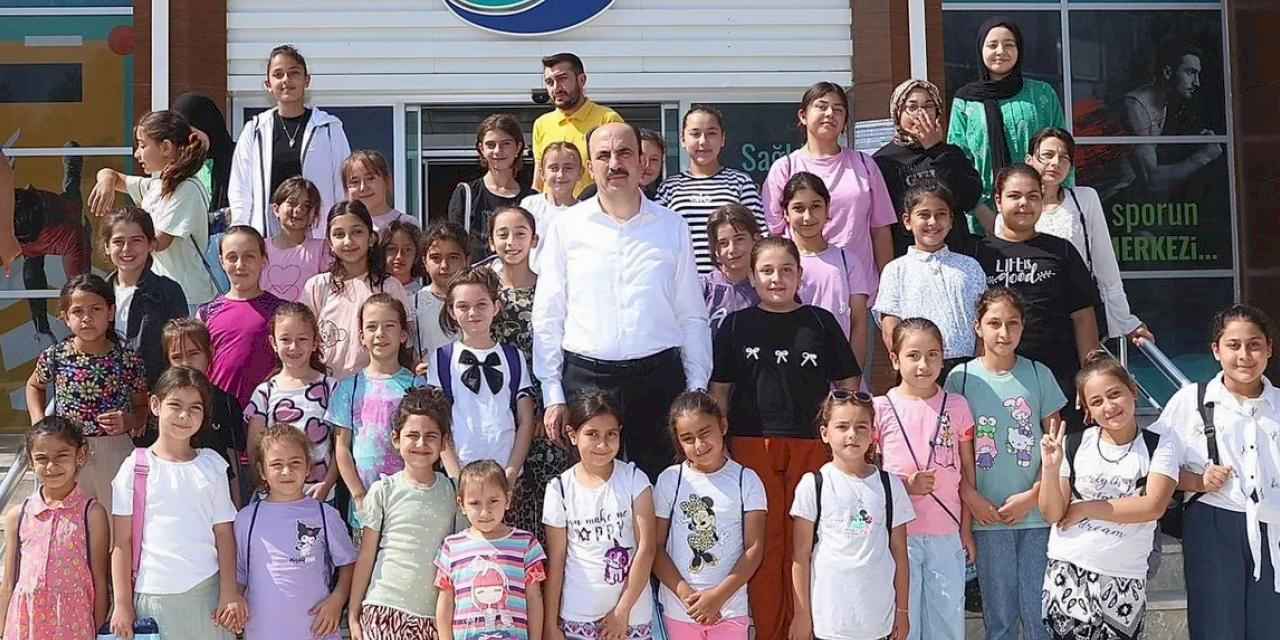 Konya'da “Yüzme Bilmeyen Kalmasın” projesinde yaz tatili coşkusu