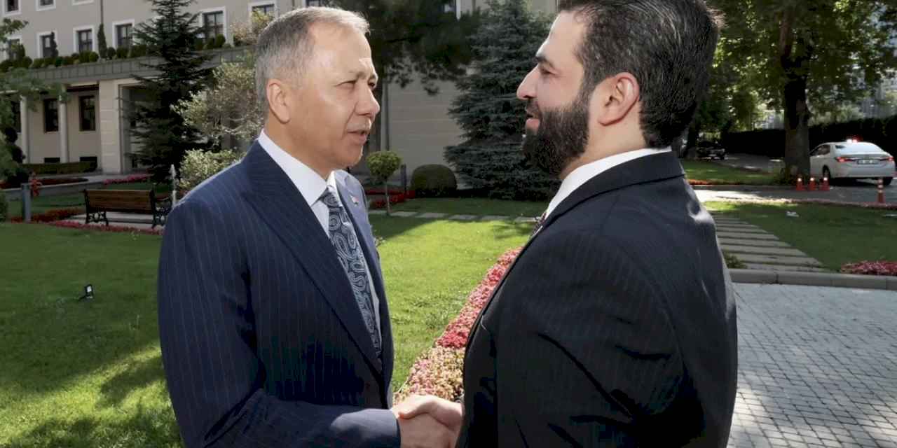 Suriyeli mevkidaşı ile güvenlik ve geri dönüşleri görüştü