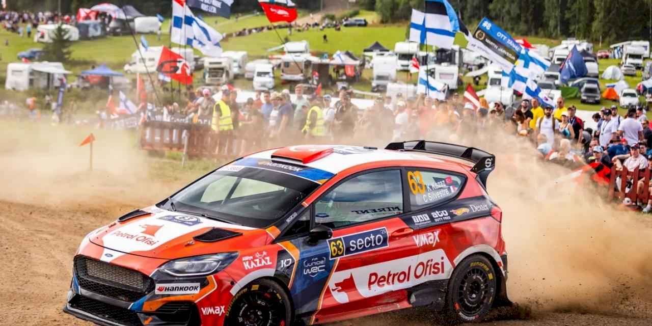 Kerem Kazaz, Finlandiya Rallisi'nden başarıyla döndü