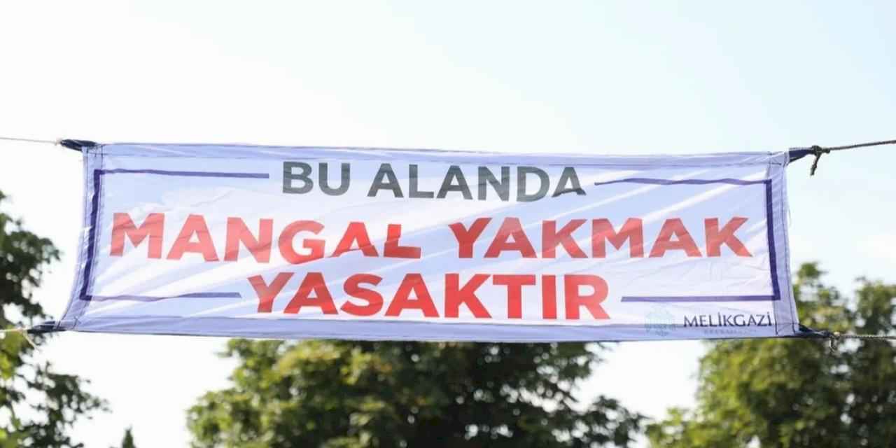 Kayseri Melikgazi'den 'mangal' önlemi