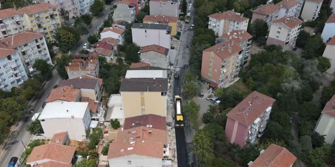 Maltepe'nin cadde ve sokakları yenileniyor