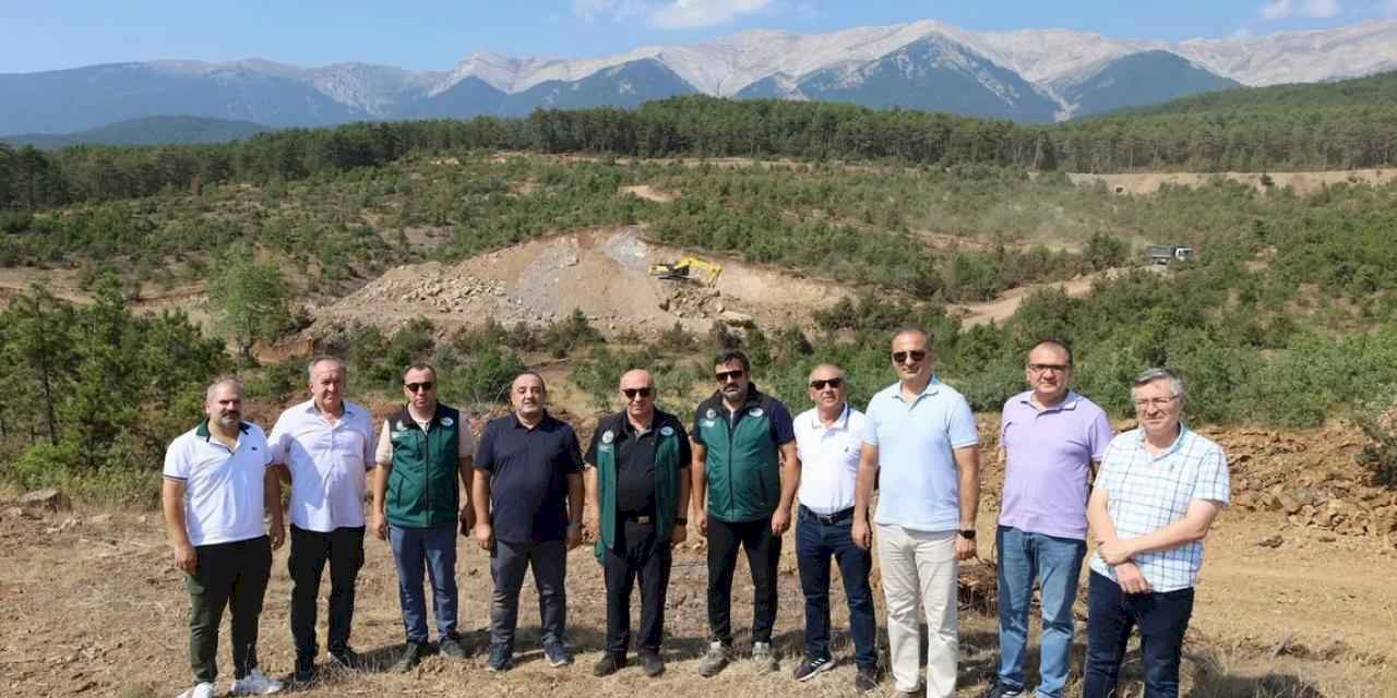 DSİ 1. Bölge'den Bursa Kocakırdere Göleti'ne inceleme