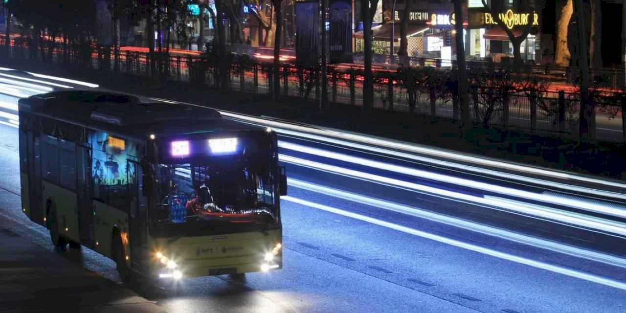 İETT'den gece sefelerine sabaha kadar devam