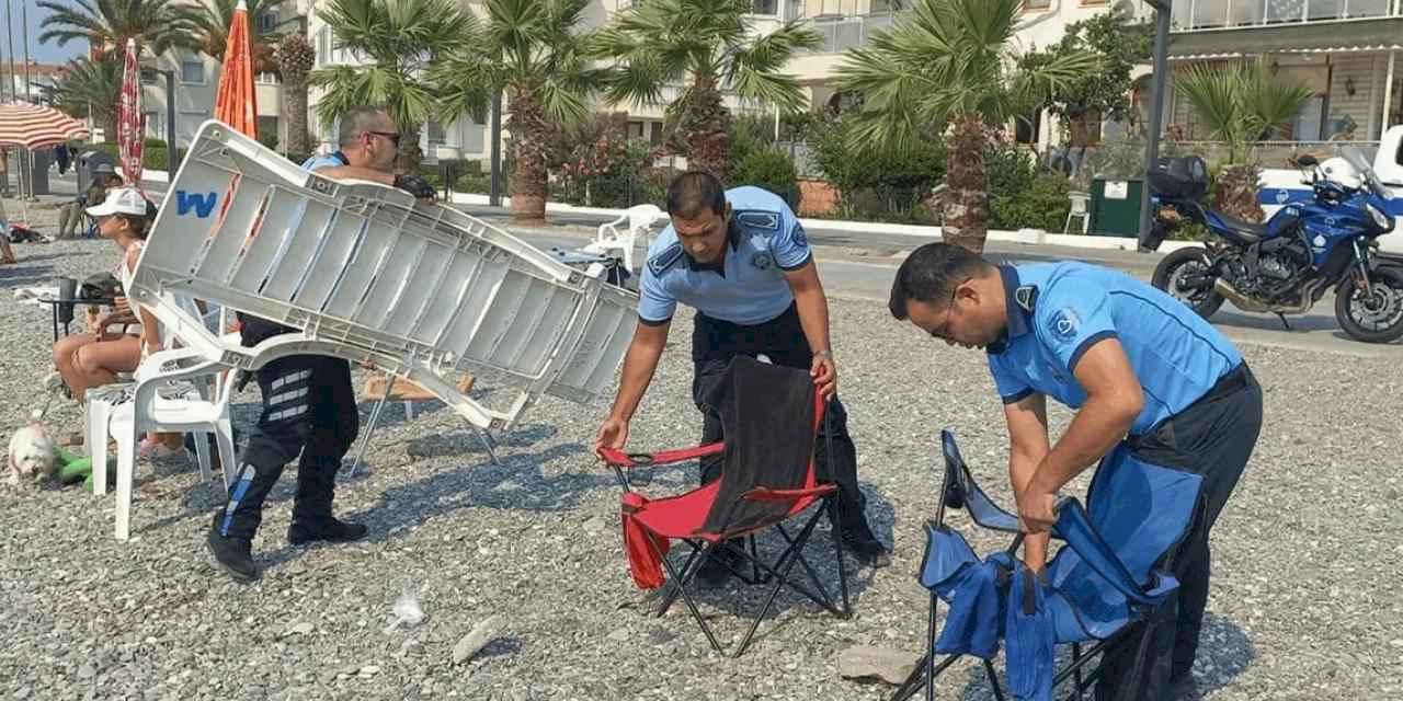 Balıkesir Büyükşehir'den plaj işgaline sıkı denetim