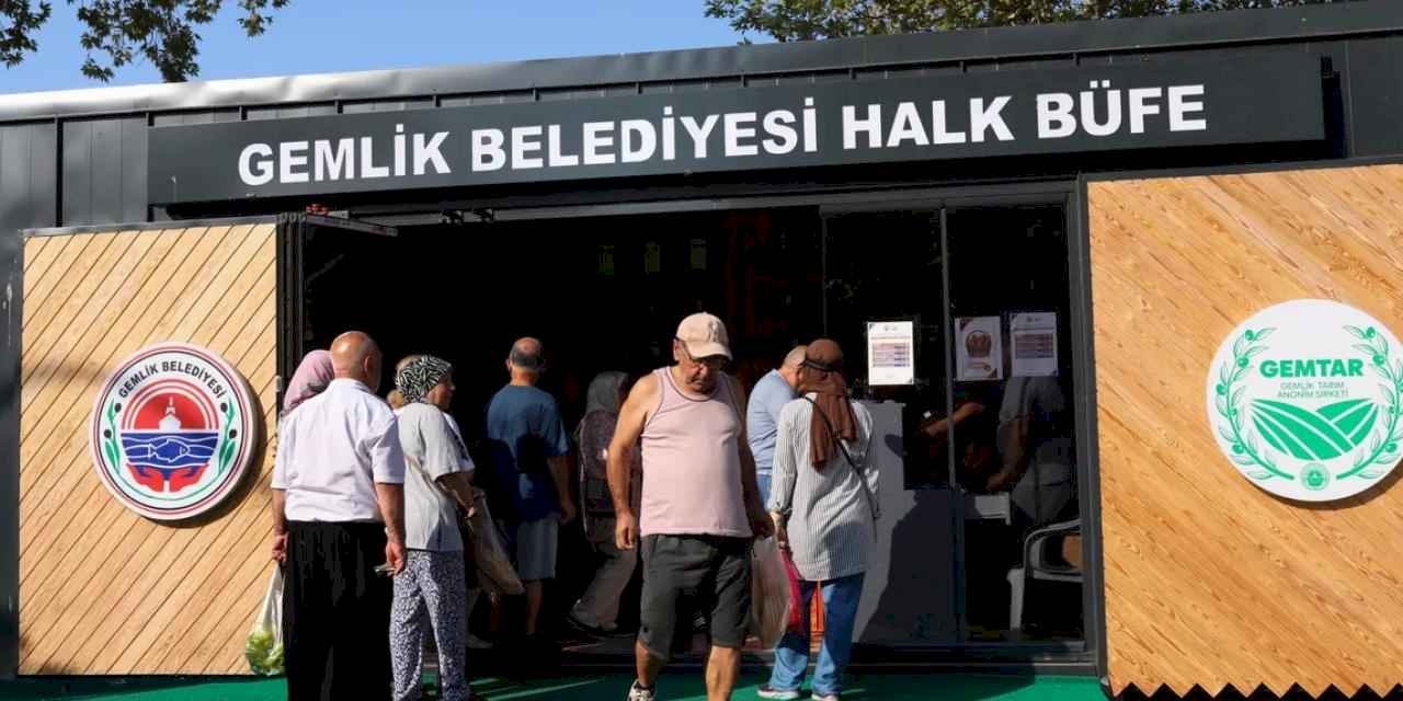 Gemlik Belediyesi’nden Kumla’ya yeni halk büfe hizmeti