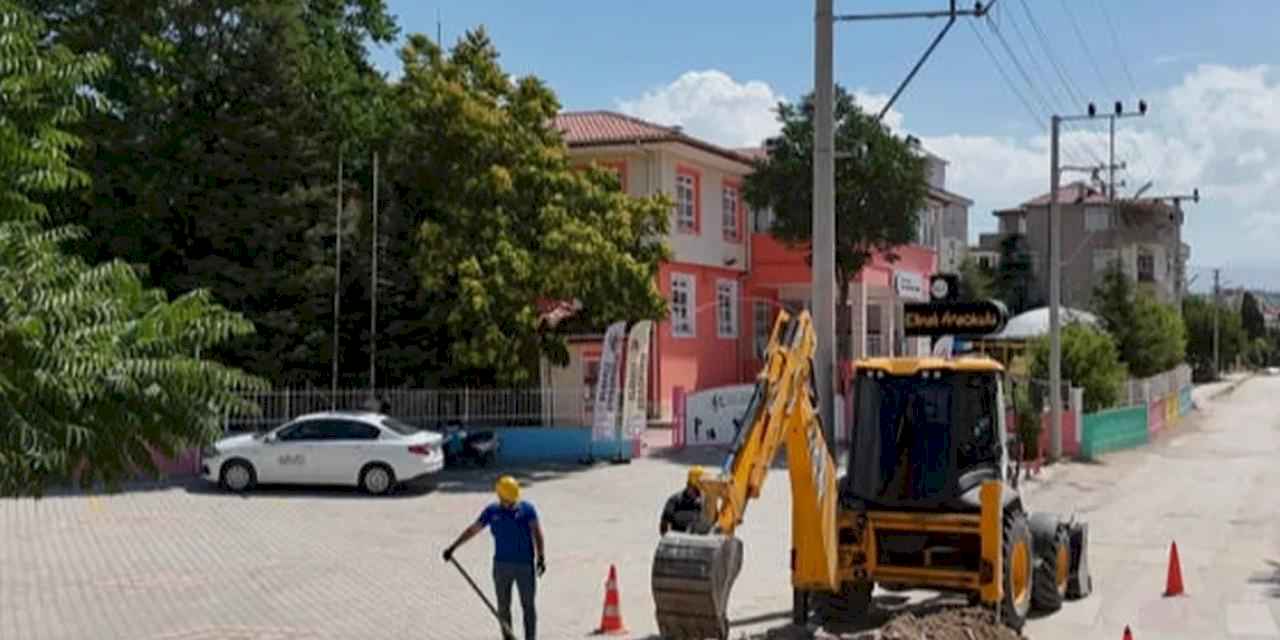 Antalya'da 50 yıllık eski borular yenilendi