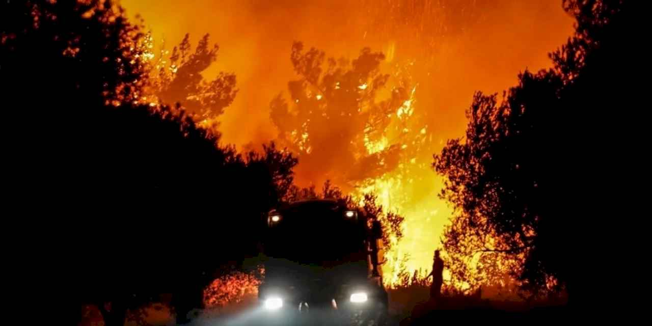 Çanakkale yangını büyüyor