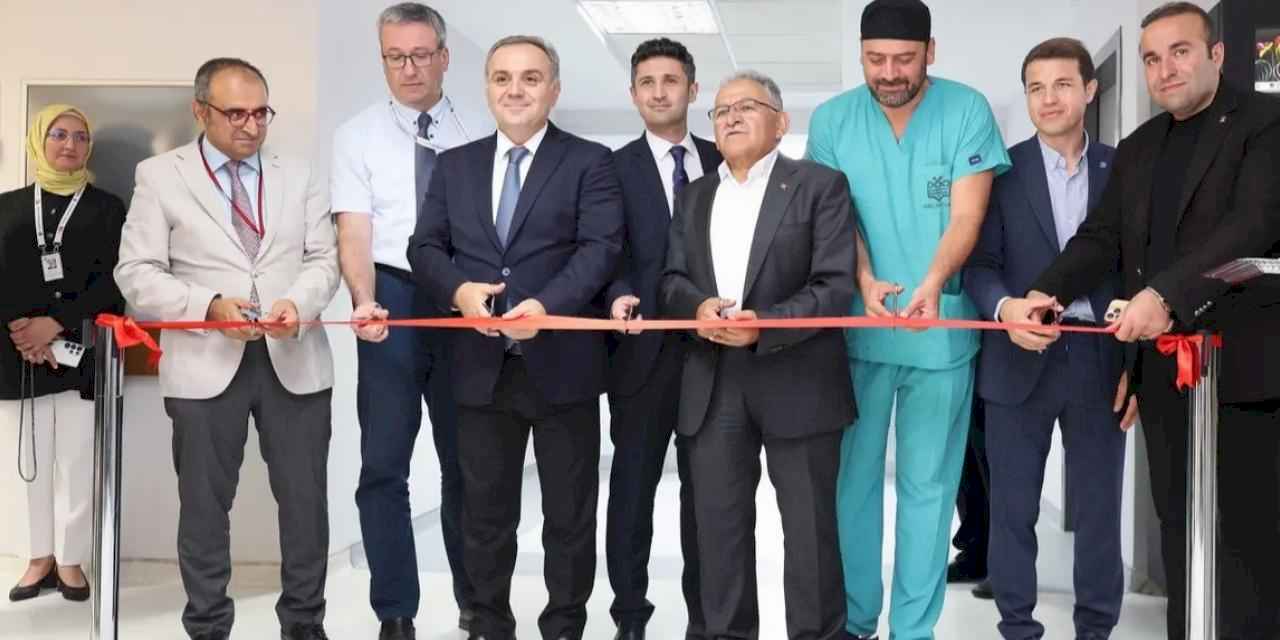 ERÜ Gevher Nesibe Hastanesi'nde yenilenen servise açılış