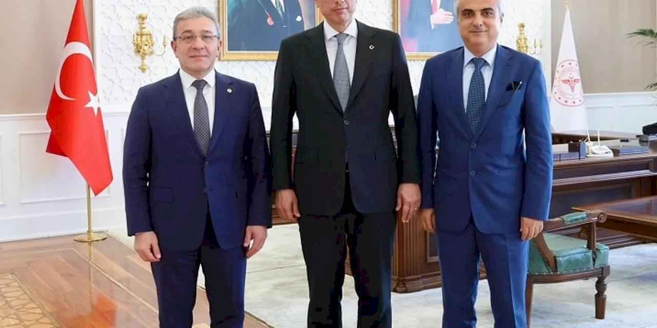 DEÜ Rektörü Yılmaz'dan Ankara'da önemli mesai