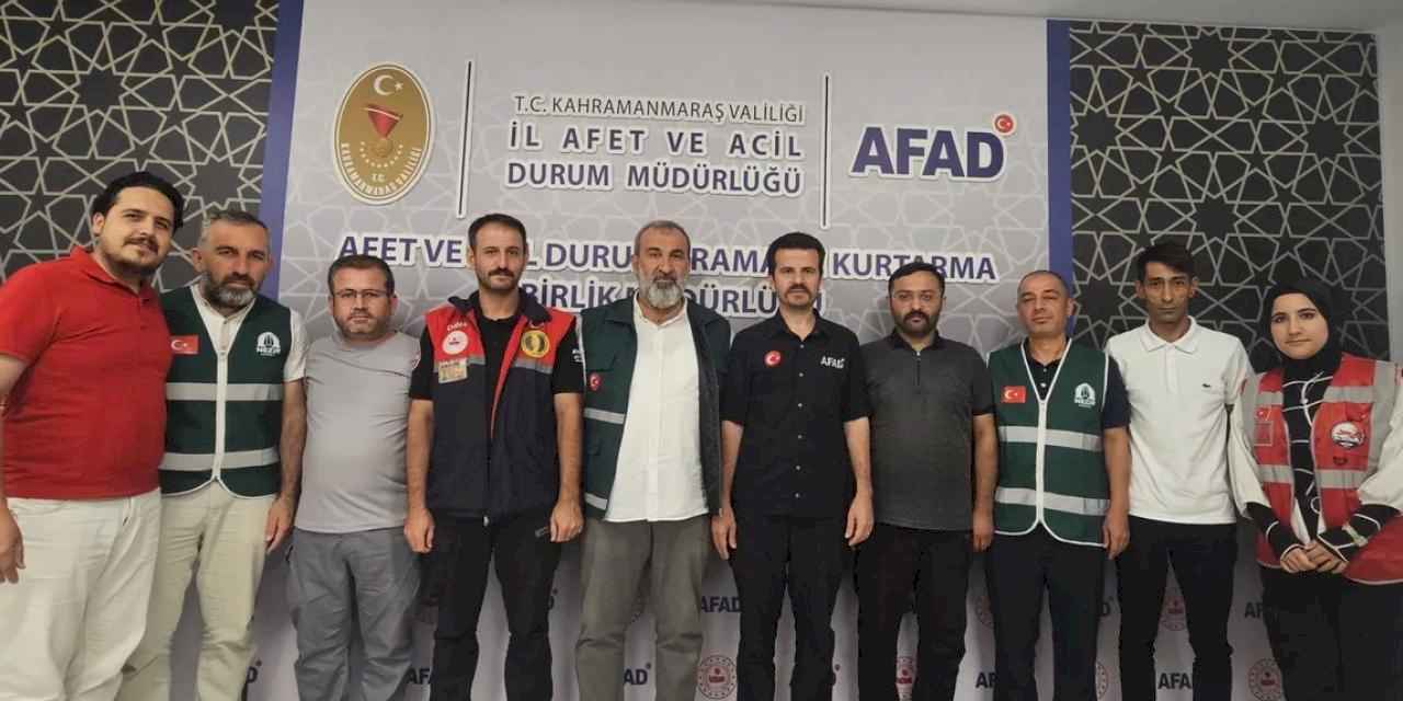 AFAD platform üyesi derneklere teşekkür