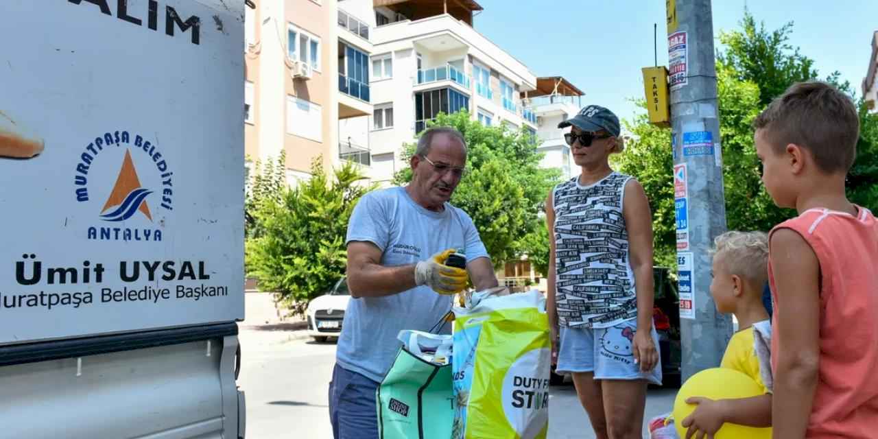 Muratpaşa’nın geri dönüşüm şampiyonu yine Konuksever