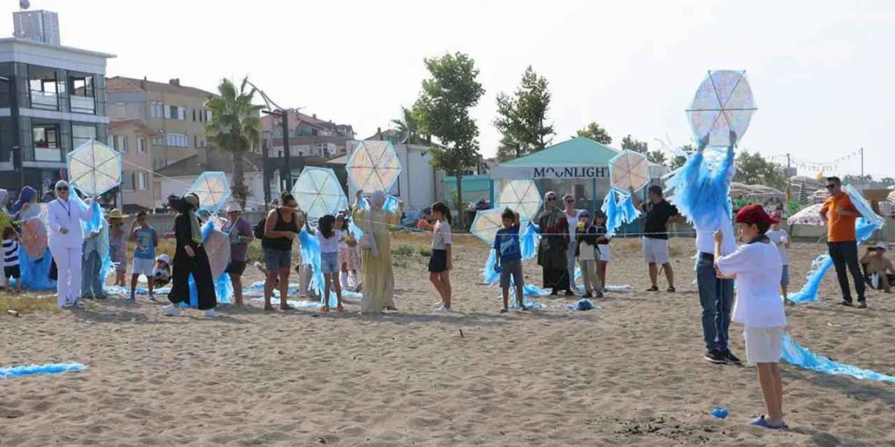 Karasu SGM yaz atölyeleri uçurtma şenliğiyle sona erdi