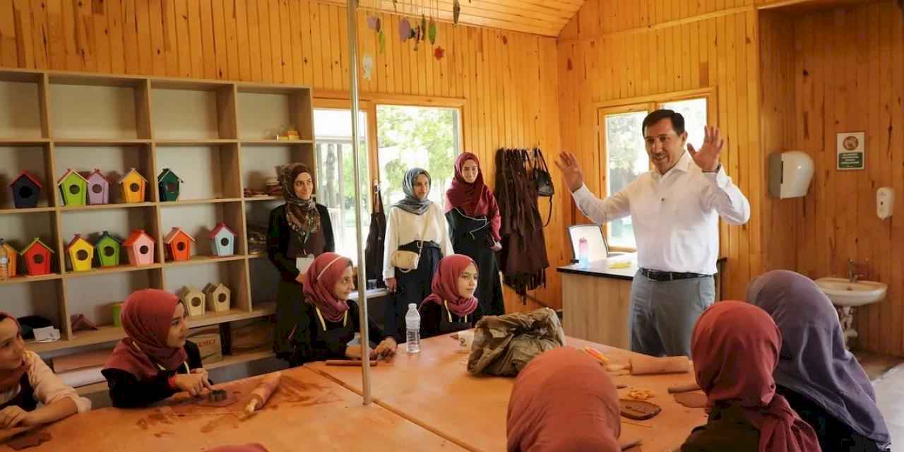 Konya Karatay'dan yaz kursları ve okullarına ziyaret