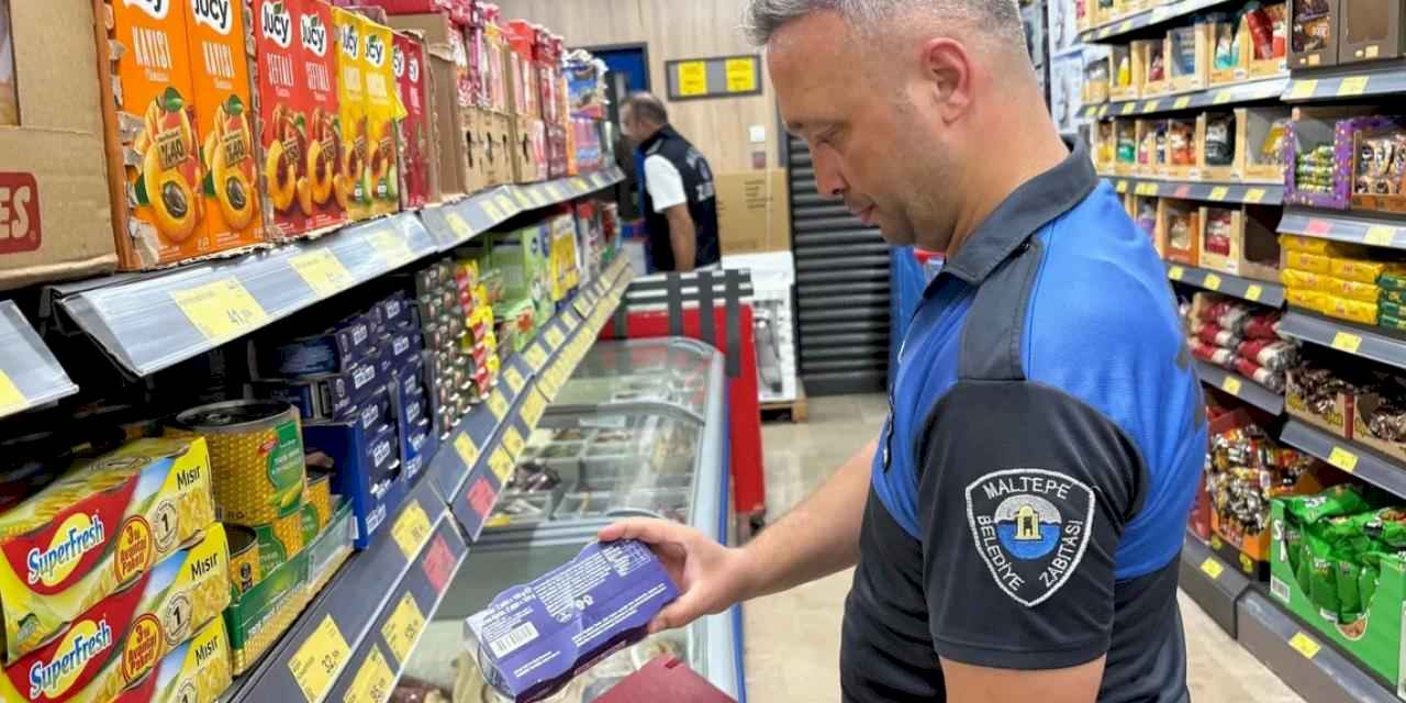 İstanbul Maltepe'den marketlere ‘karekod’ ve gıda denetimi