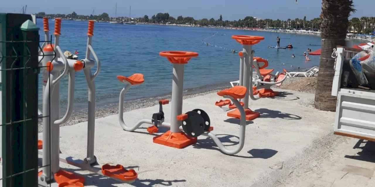 Muğla Milas'ta sahil bölgesinde çalışmalar hızlandı