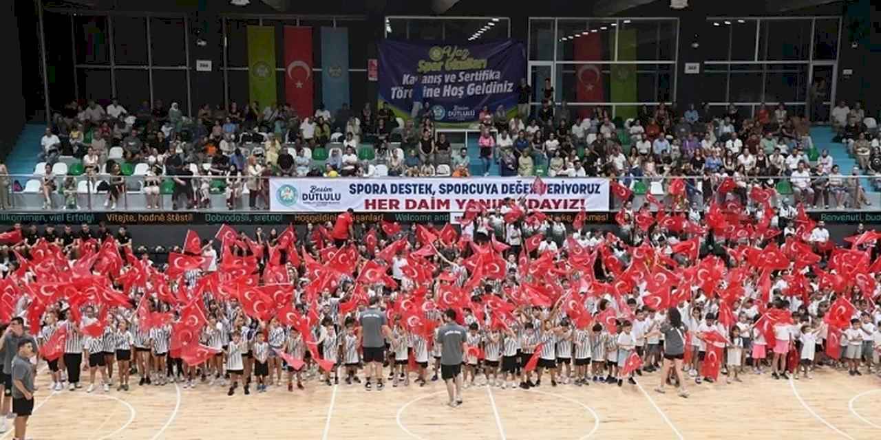 Manisa Büyükşehir Belediyespor yaz okulları sona erdi