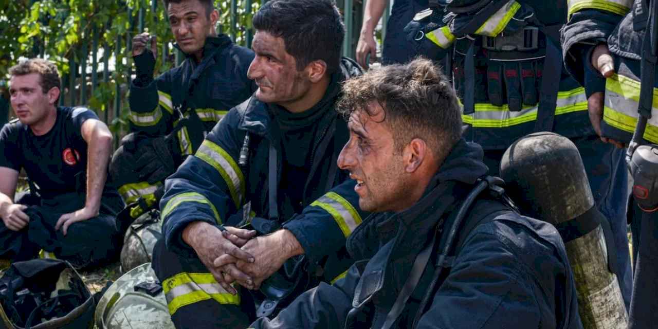 Bursa'da gerçeği aratmayan tatbikat