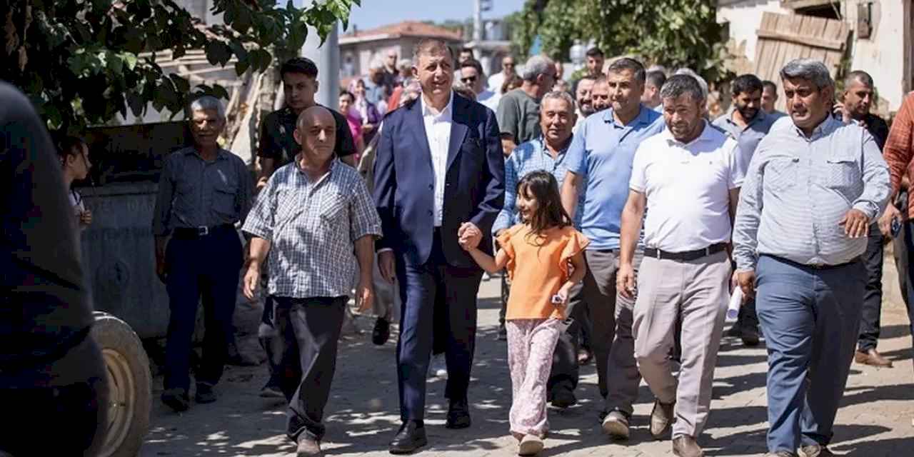 Cemil Tugay'dan Köseler'e ziyaret