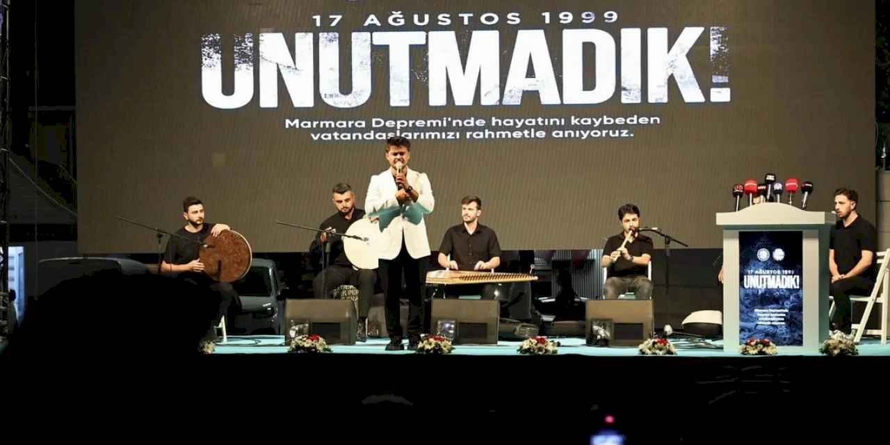 17 Ağustos'un 26. yılı Sakarya’da anıldı