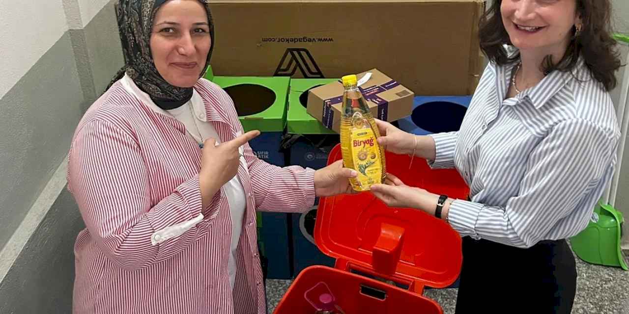 KO-MEK’ten geri dönüşüme 500 litre atık yağ