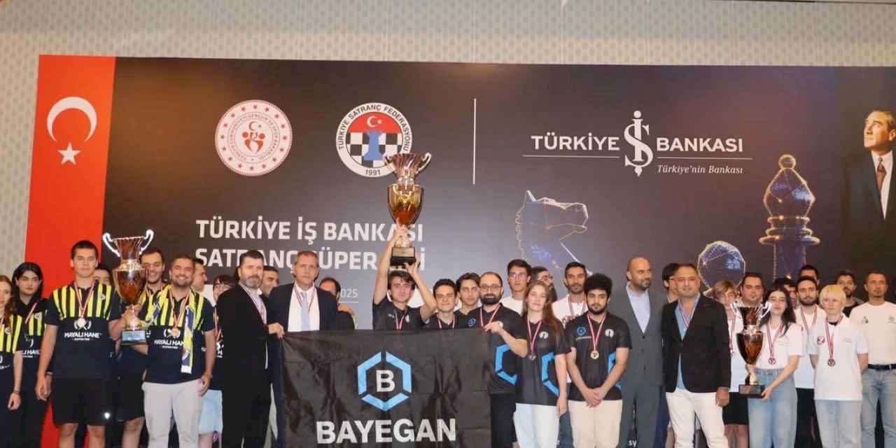 Satranç Süper Ligi'nde yine şampiyon oldu