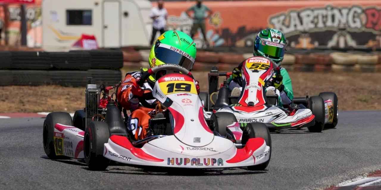 Tuzla Karting Park'ta büyük çekişme yaşandı