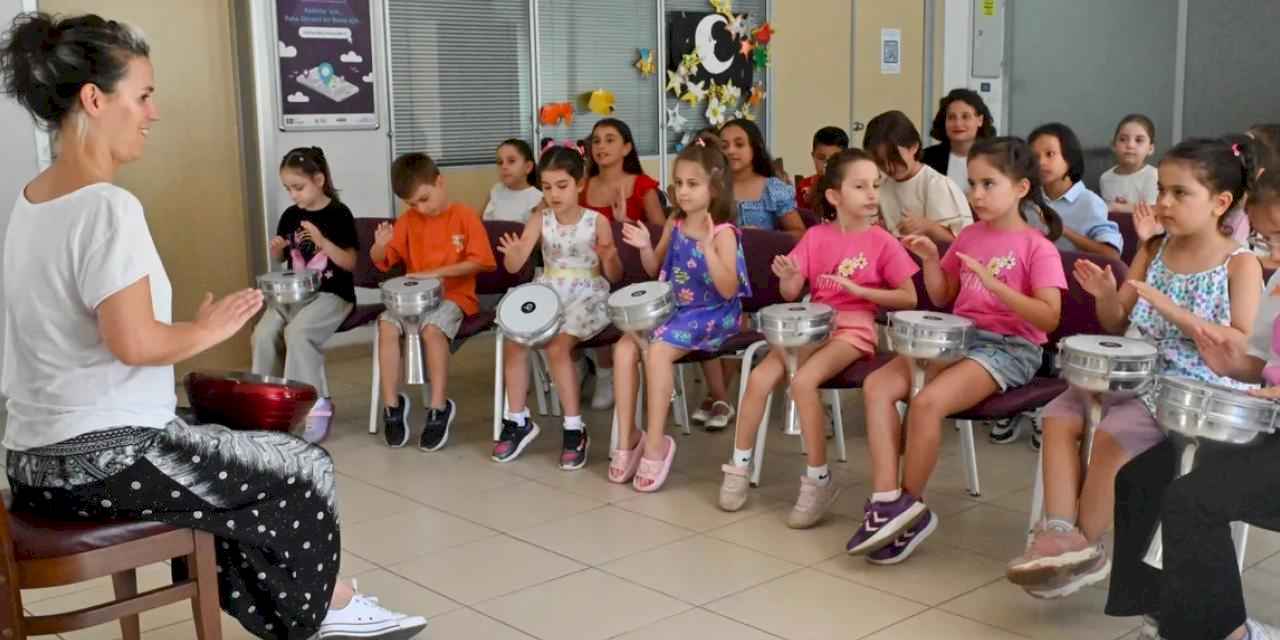 Bursa Büyükşehir atölyelerinde 'yaz' keyfi