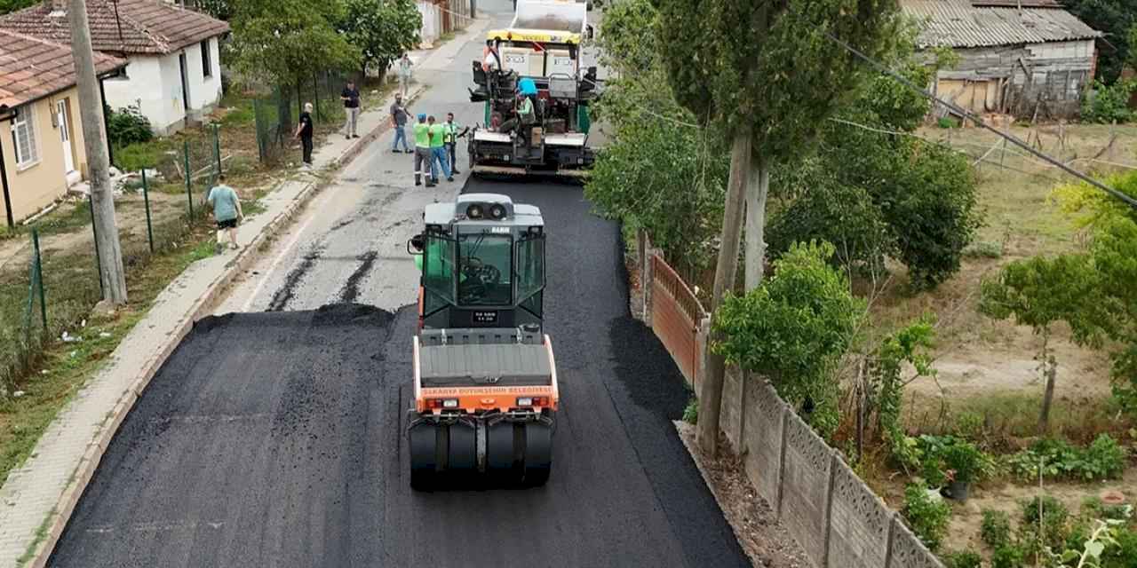 Sakarya Büyükşehir’den kırsala ulaşım atağı