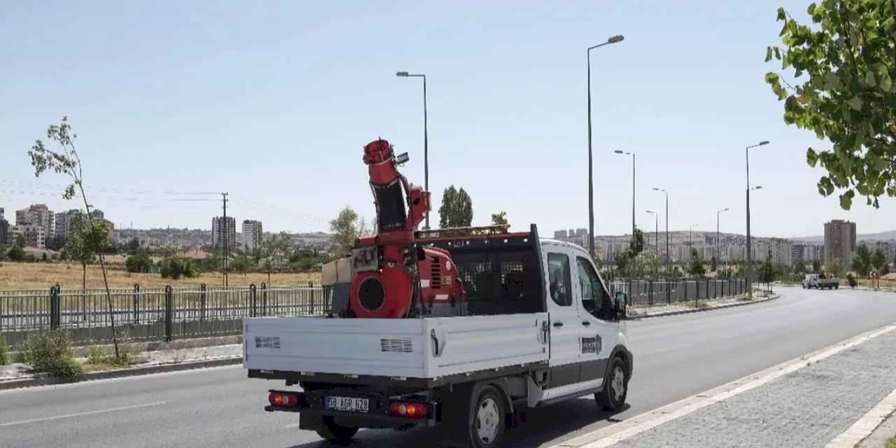 Kayseri Melikgazi ilaçlamaya hız verdi