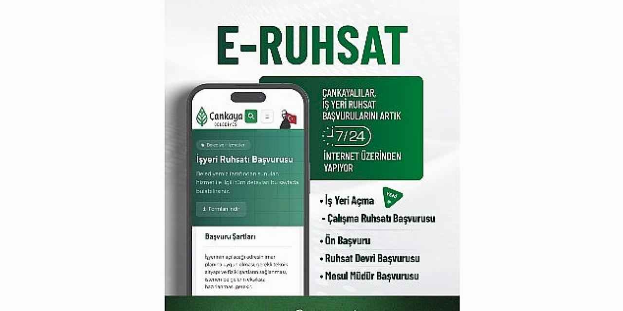 Çankaya'da dijital dönüşüm devam ediyor