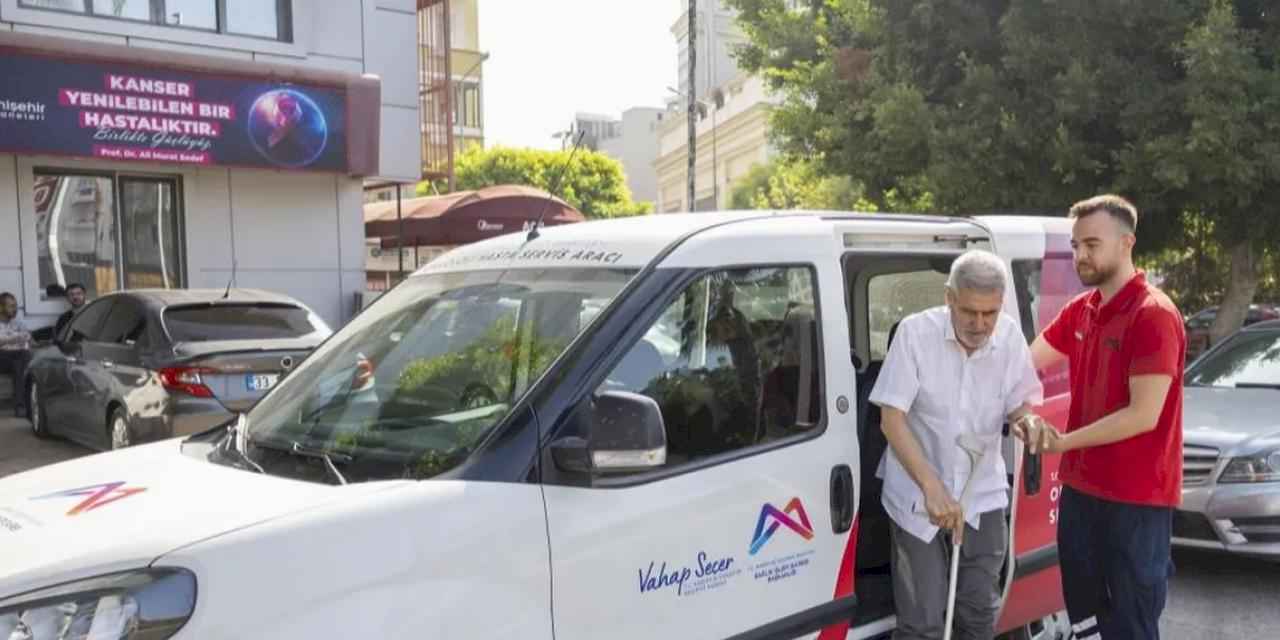 Mersin Büyükşehir’den onkoloji hastalarına ücretsiz ulaşım desteği