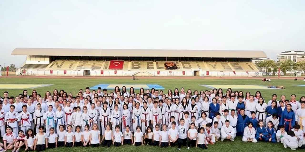 Denizli’de yaz spor kurslarına rekor ilgi