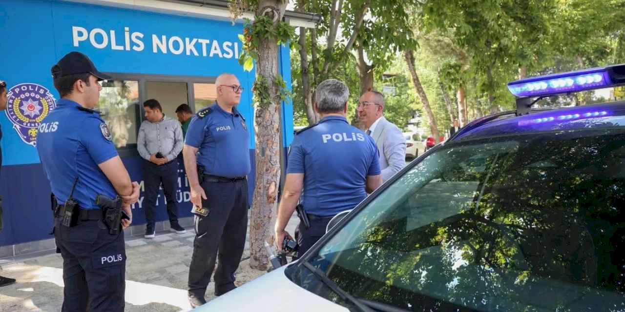 Konya Meram'da kafeler sokağına 'emniyet'li nokta