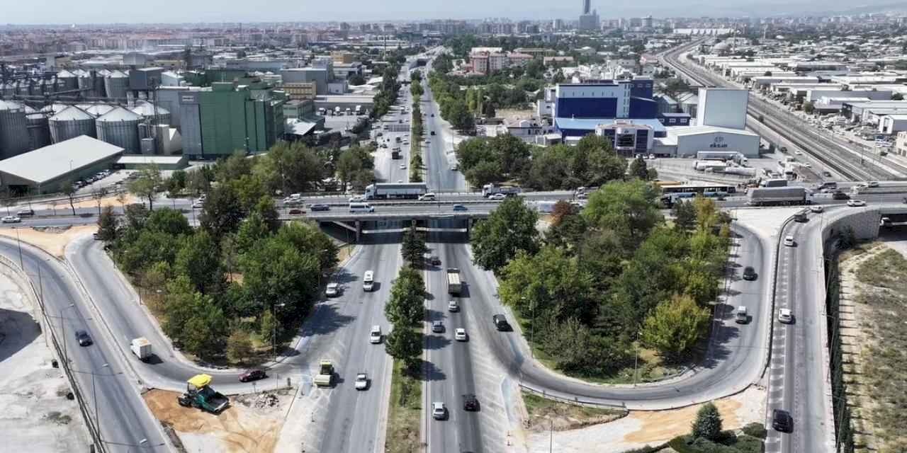Konya'da Marangozlar Kavşağı 23 Ağustos'ta trafiğe kapatılıyor