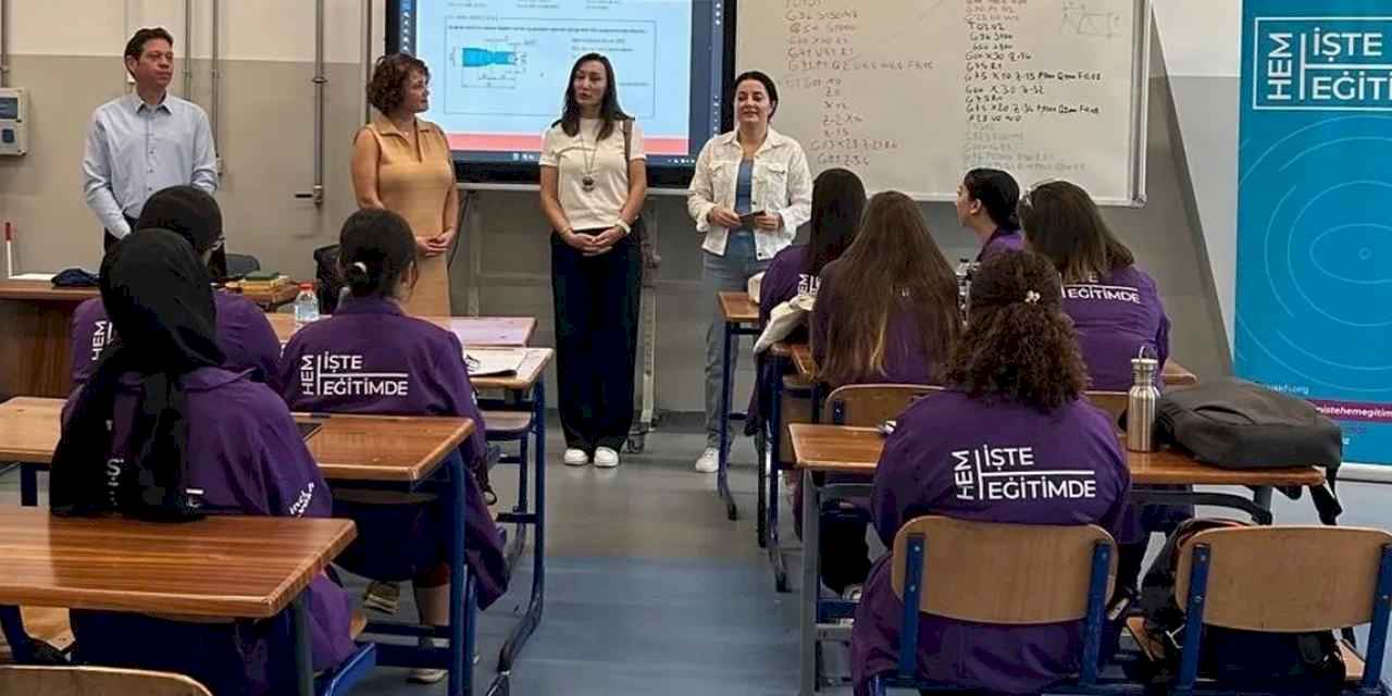 Genç kadınların meslek eğitimleri sürüyor