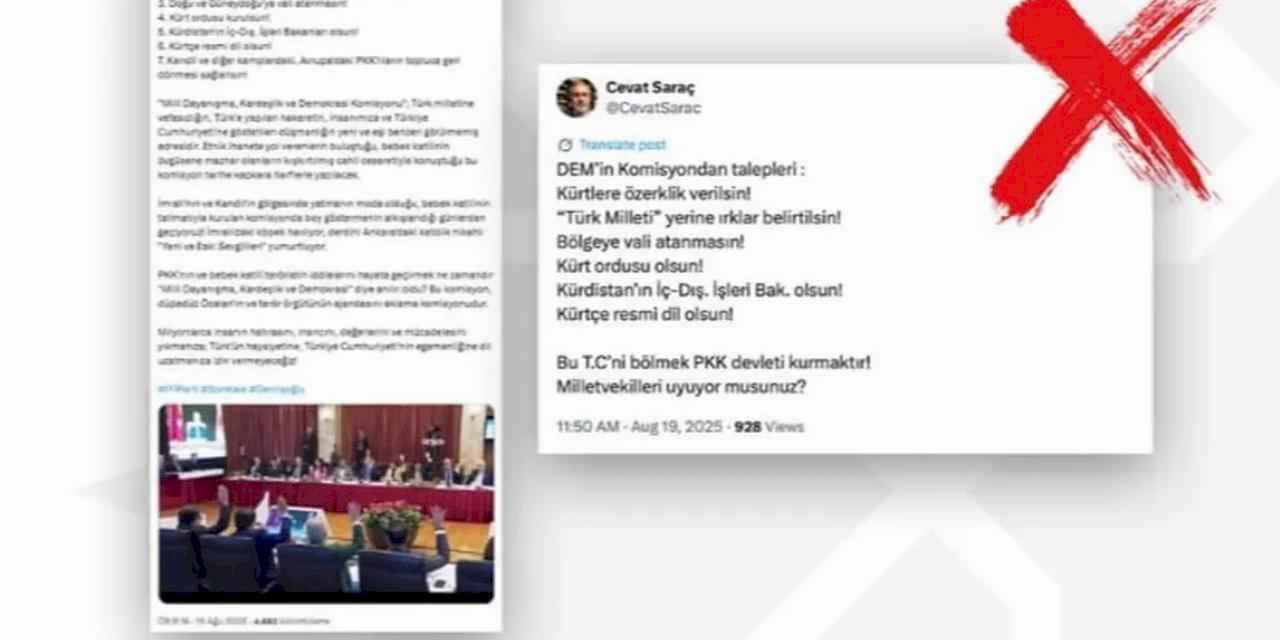 İletişim'den ‘Milli Dayanışma’ açıklaması