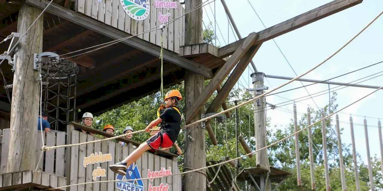 Sakarya'da yaz kurslarına maceralı kapanış