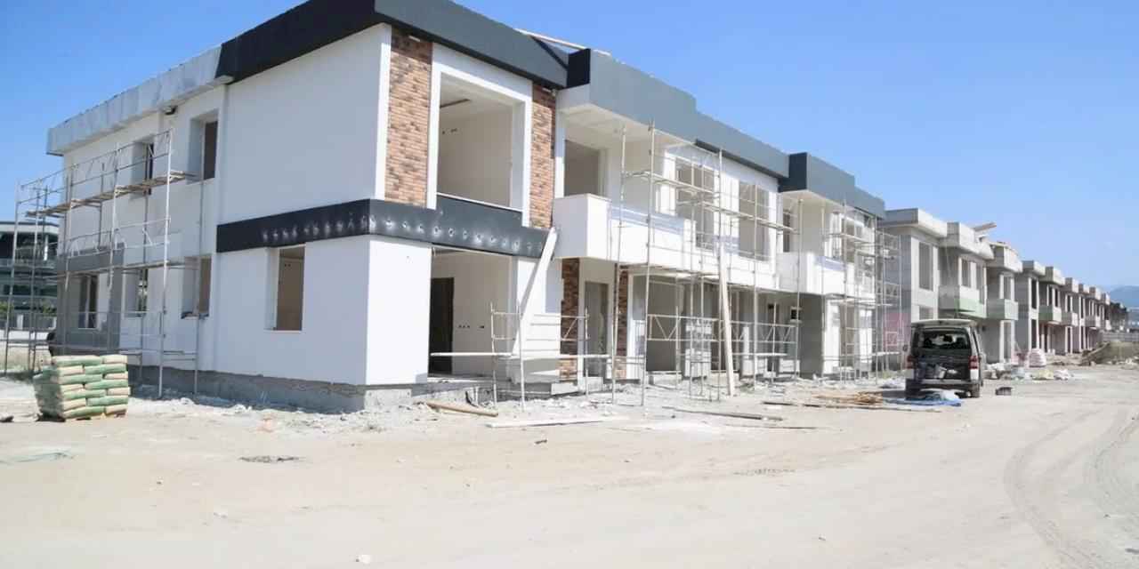 Kayseri Melikgazi Altınoluk'ta evler hızla yükseliyor