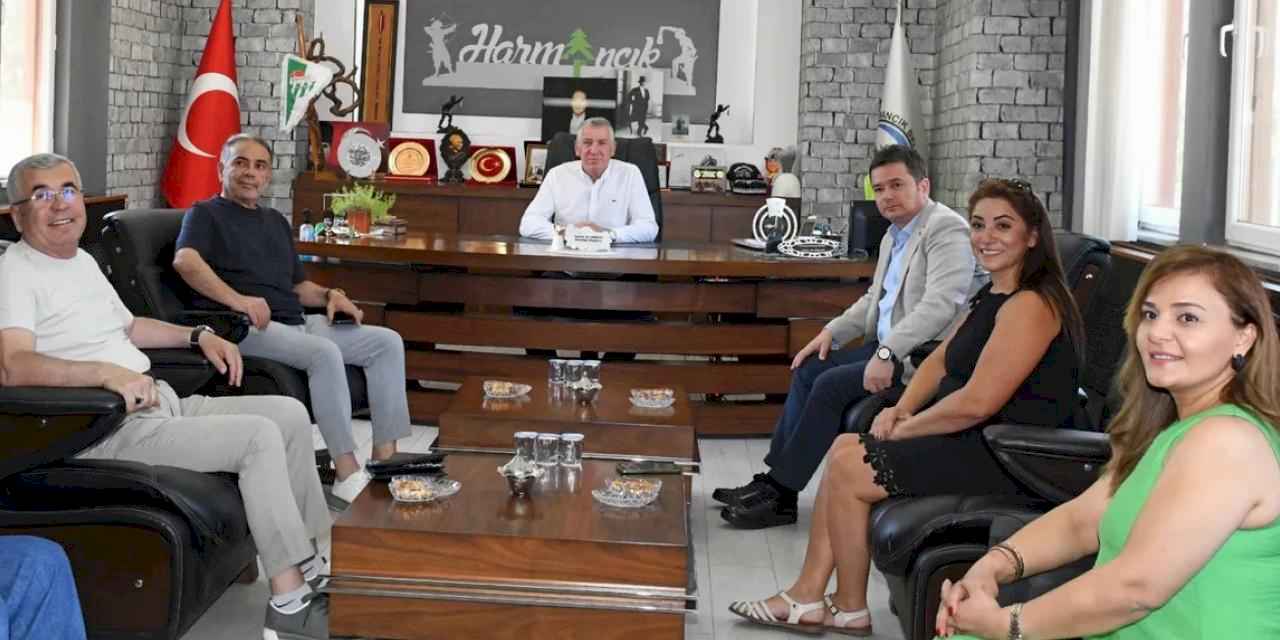 Bursa'da Başkan Aydın’dan Harmancık'a 'geçmiş olsun' ziyareti