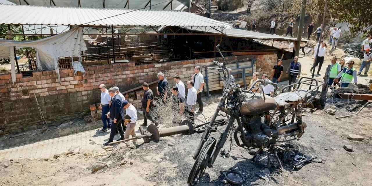 İzmir'de yangınzedeler yıl sonuna kadar suya ücret ödemeyecek