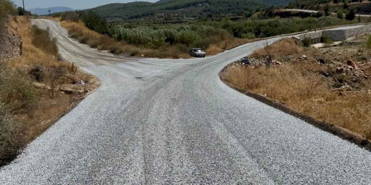 Milas’ta kırsal yollara Büyükşehir dokunuşu