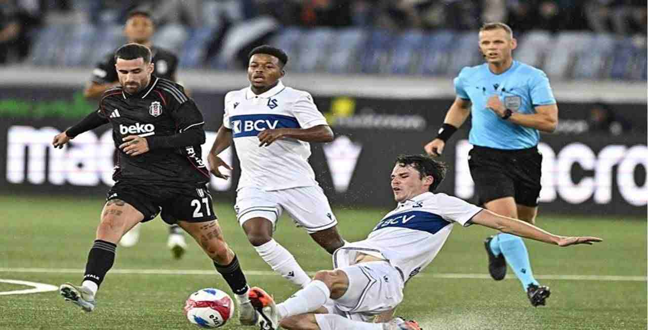 FC Lausanne-Sport 1-1 Beşiktaş (Maç Sonucu) Kartal, Konferans Ligi biletini rövanşa bıraktı!