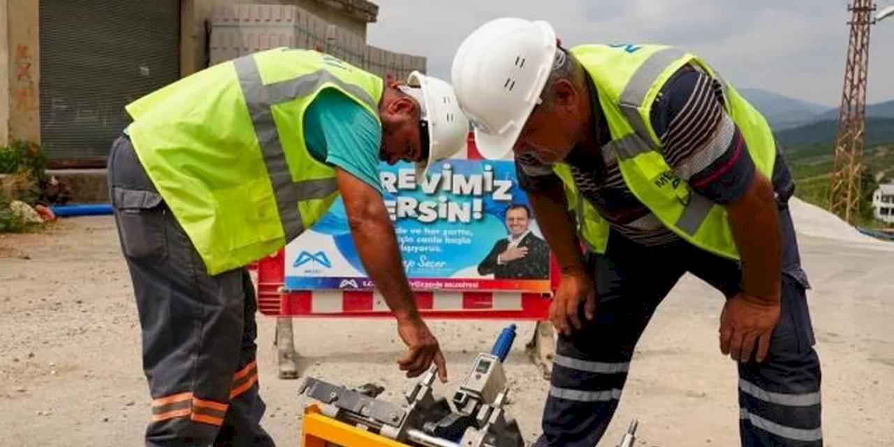 Mersin’de altyapı hamlesi