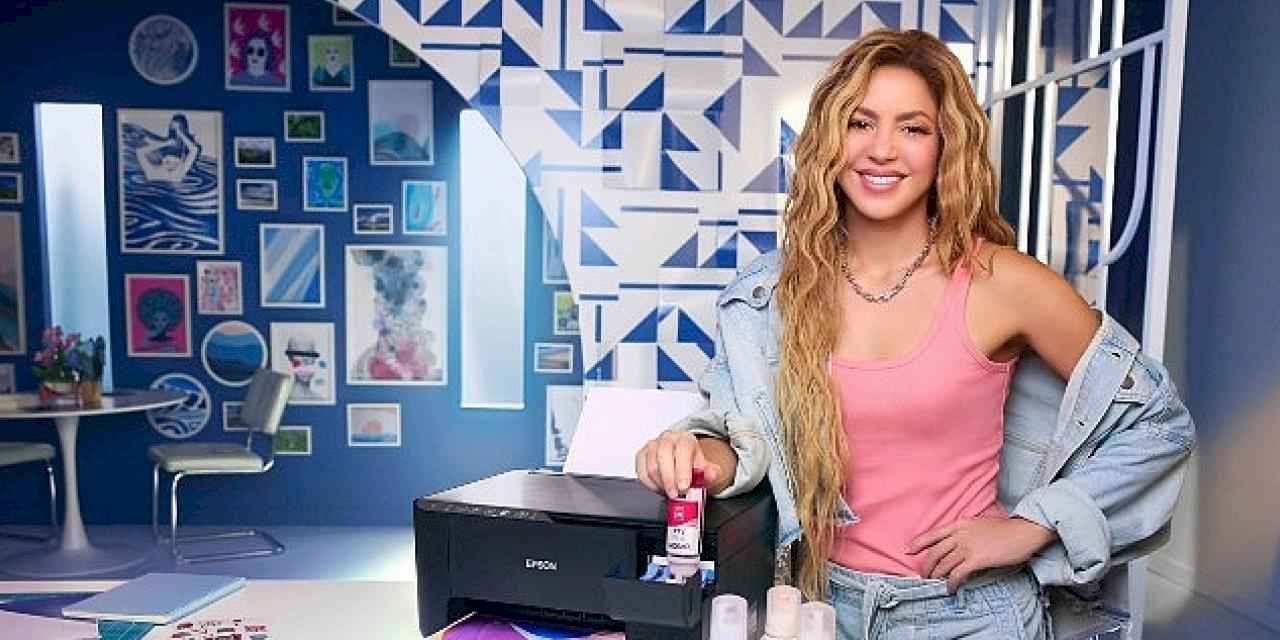 Epson, Shakira'yla birlikte 