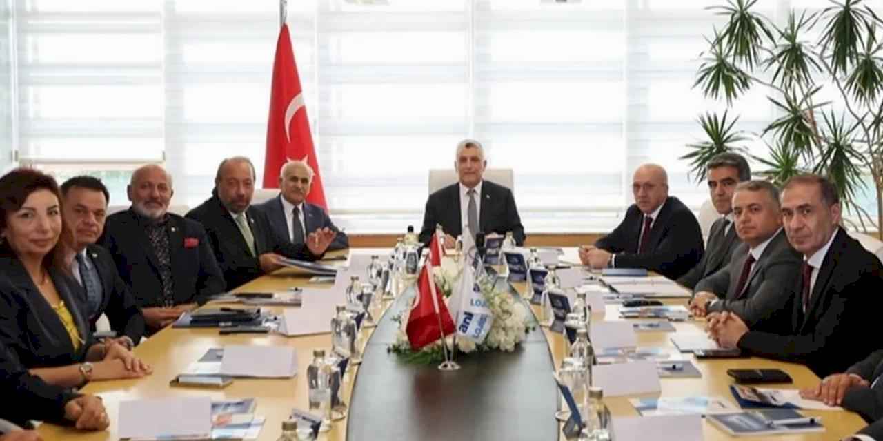 Bakan Bolat’tan Ankara Lojistik Üssü’nde stratejik buluşma