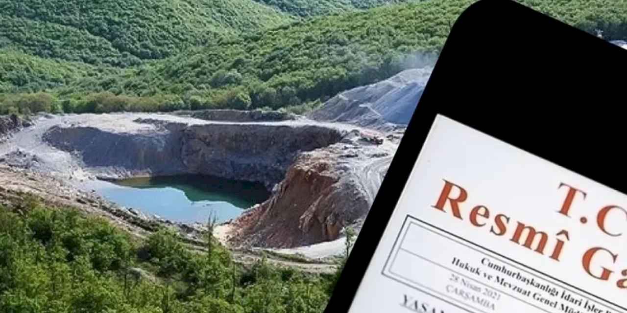 Madencilik ve rehabilitasyon şartları güncellendi