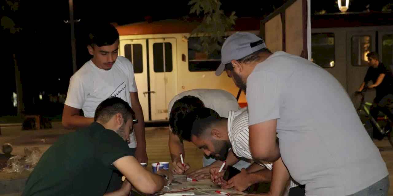 Konya'da 'Saadet'li gençlerden fidan kampanyası