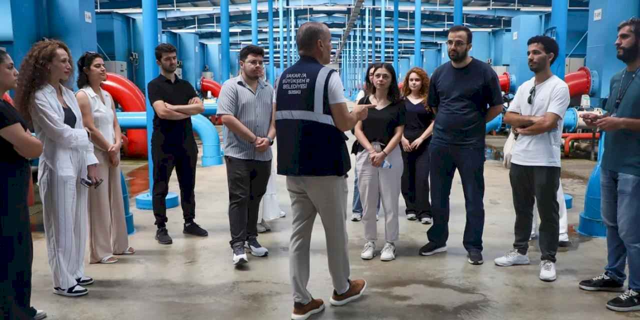 Geleceğin doktorlarından Sakarya’nın su kalitesine yerinde gözlem