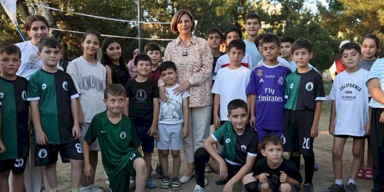 Eskişehir’de çocuklar için renkli şenlik